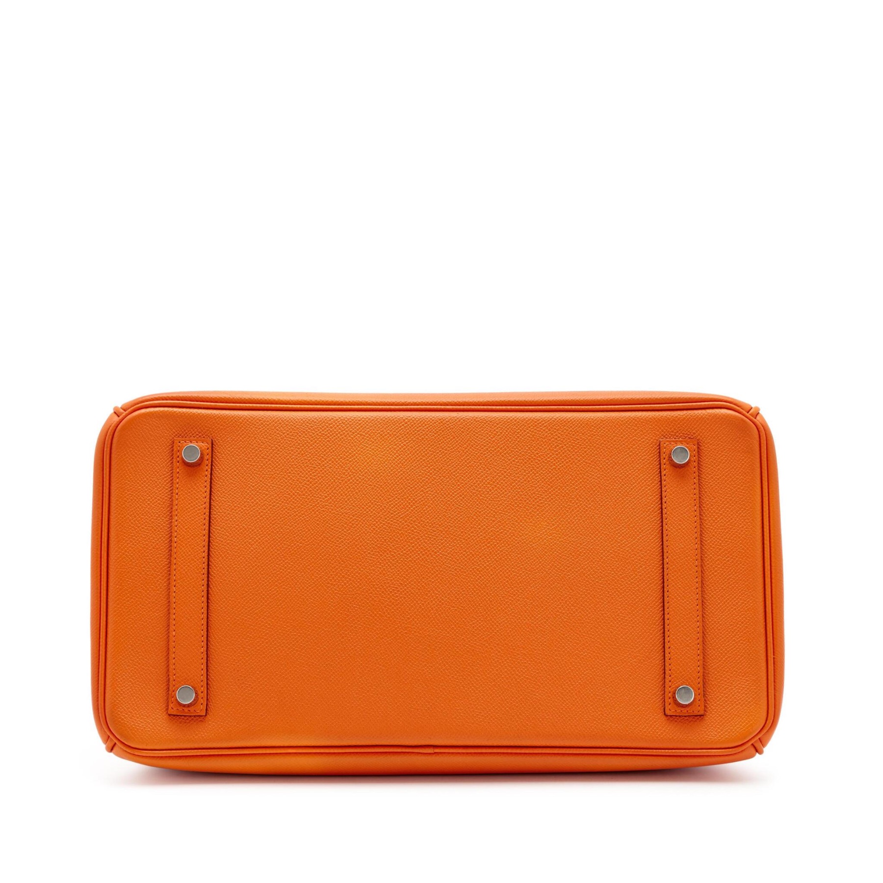 Hermès Birkin 35 in Classic Orange Epsom detail image 5 · Vera Buy