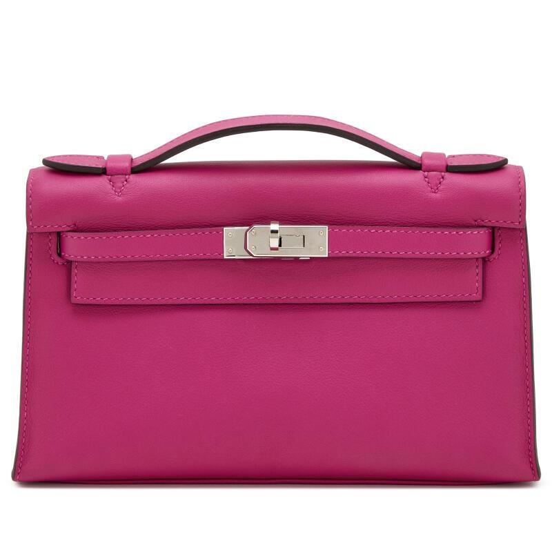 Hermès Mini Kelly I in Rose Pourpre Swift Leather · Handbag · Vera Buy