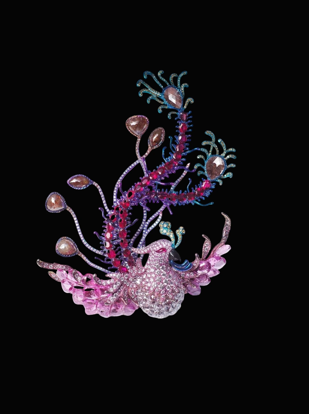 Phoenix Brooch, Art Jewelry detail image 5 · Vera Buy