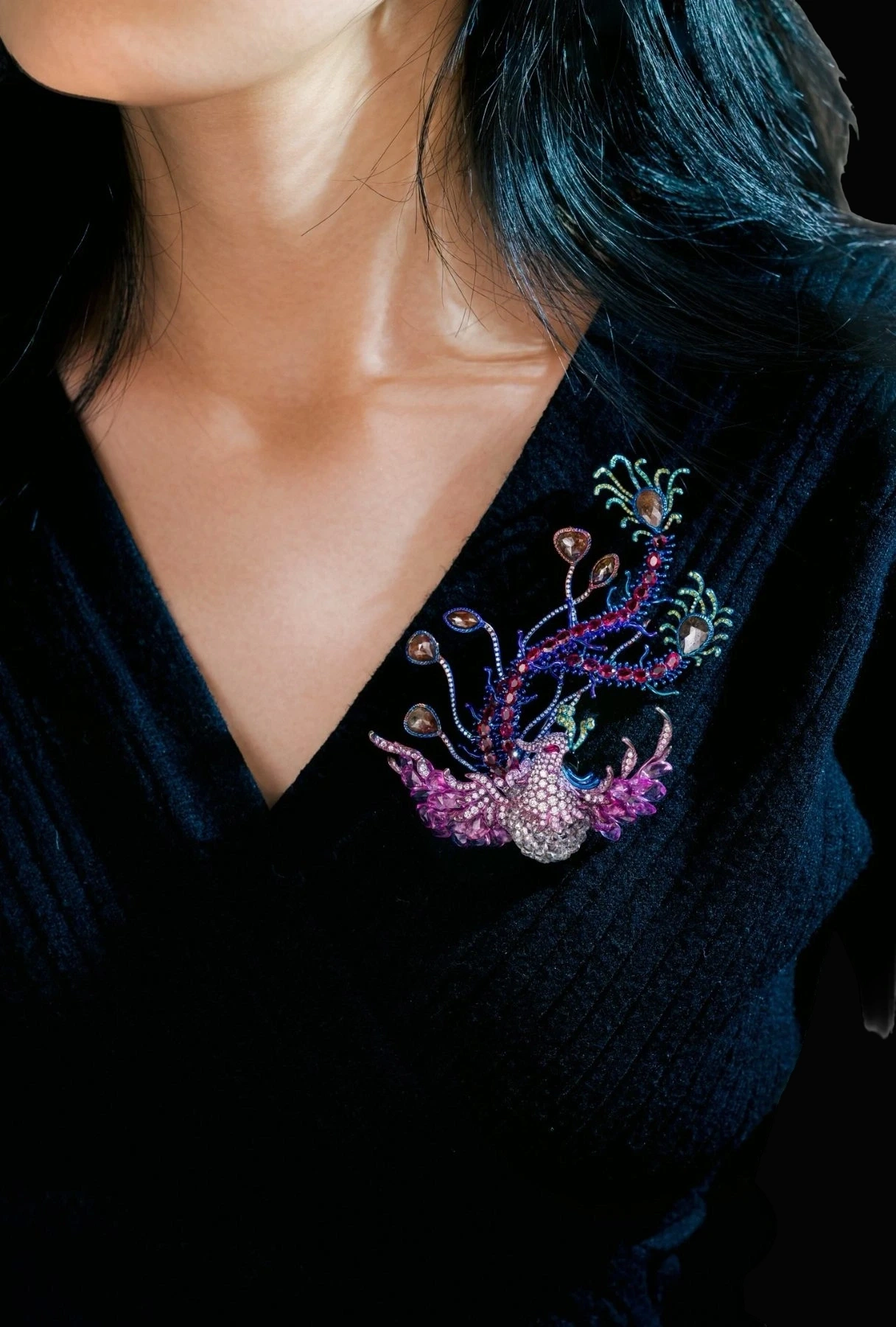Phoenix Brooch, Art Jewelry detail image 6 · Vera Buy