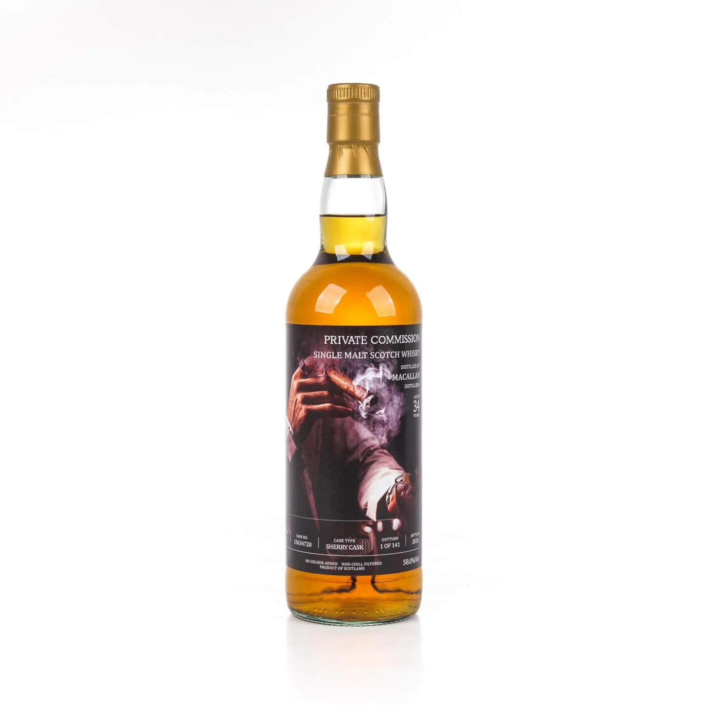 Macallan 1991-2026 34 Year Old Sherry Cask Single Cask Single Malt Whisky detail image 7 · Vera Buy