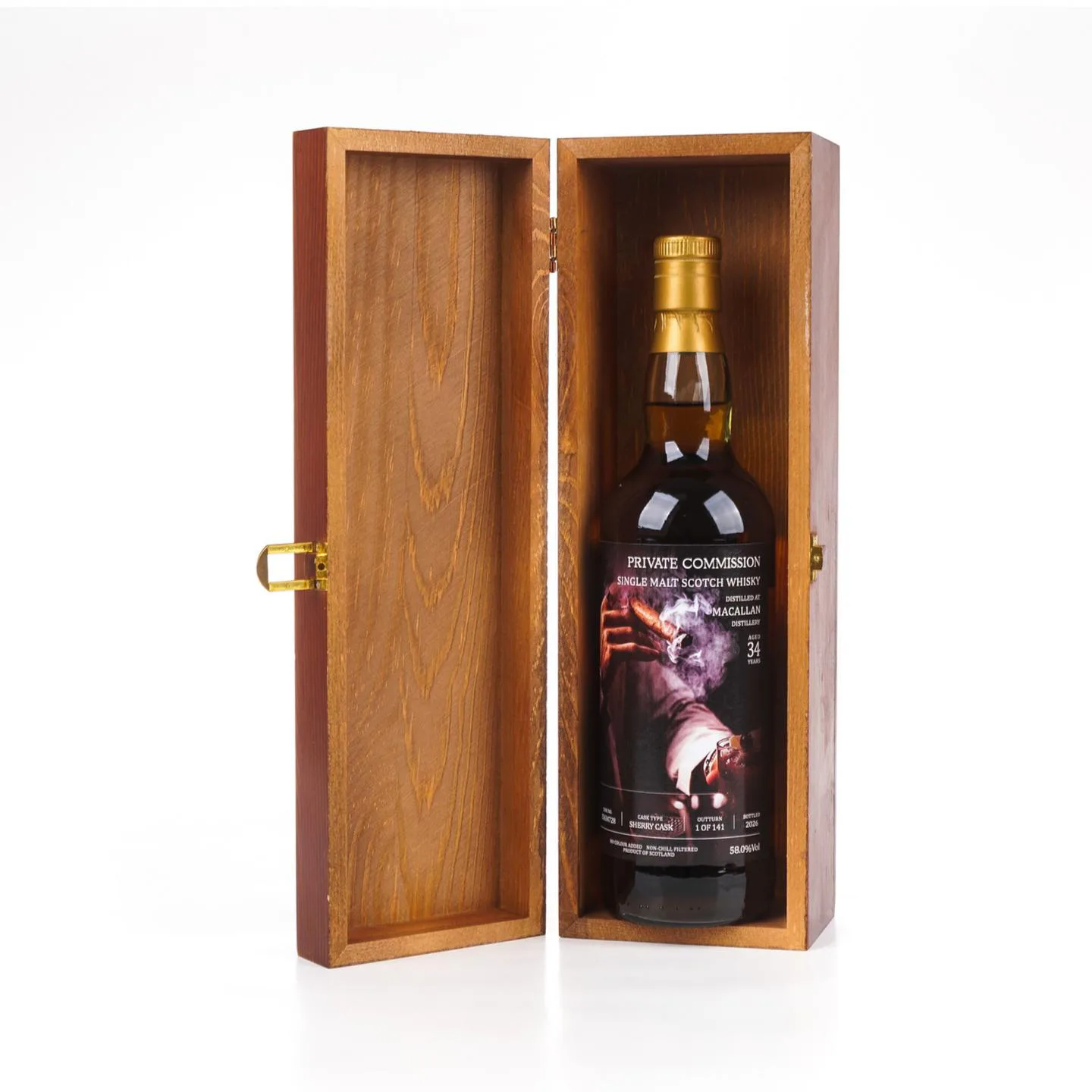 Macallan 1991-2026 34 Year Old Sherry Cask Single Cask Single Malt Whisky detail image 8 · Vera Buy