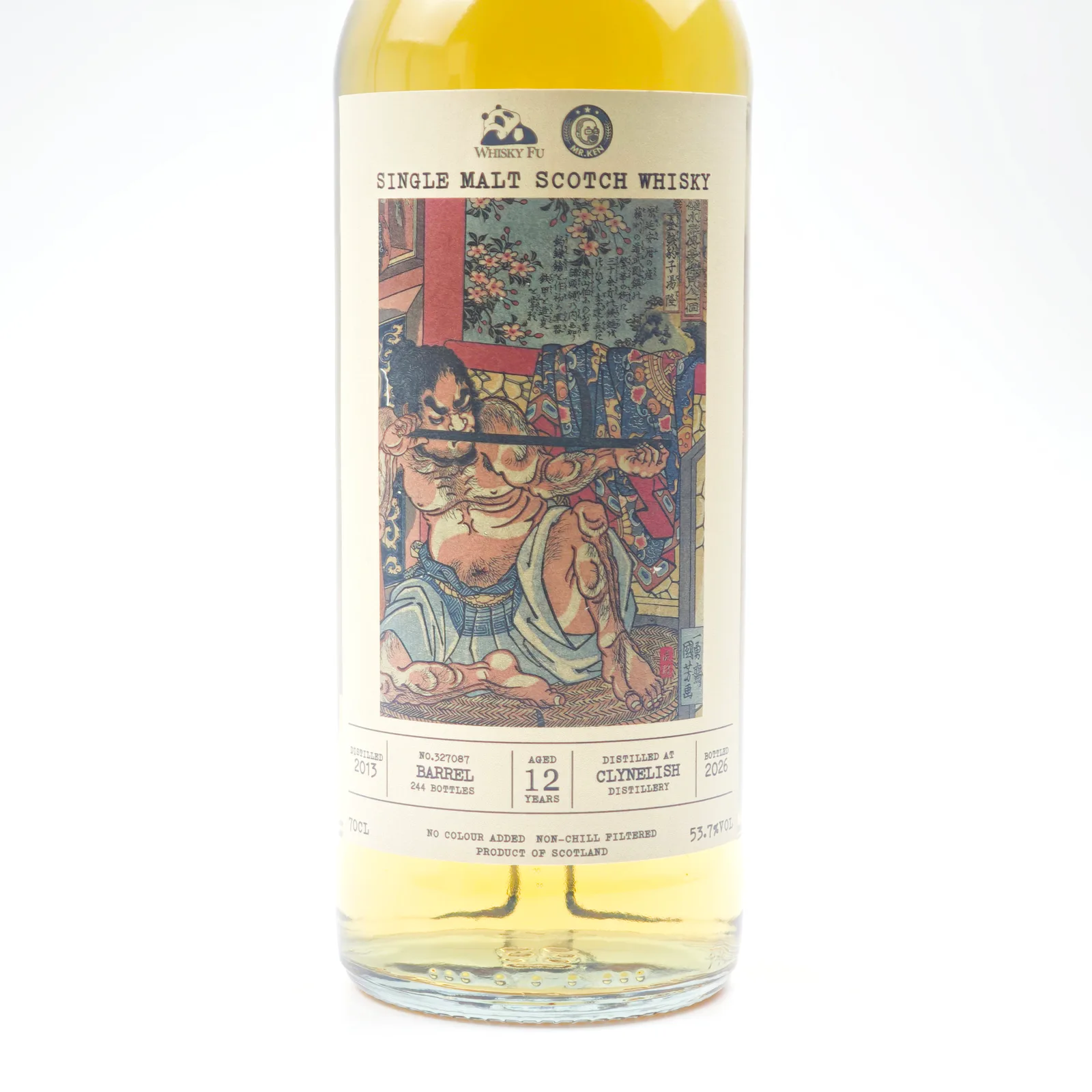 Clynelish 2013-2026 12-Year-Old 'Popular Water Margin Heroes · Golden Leopard Tang Long' Bourbon Cask Single Malt Whisky detail image 4 · Vera Buy