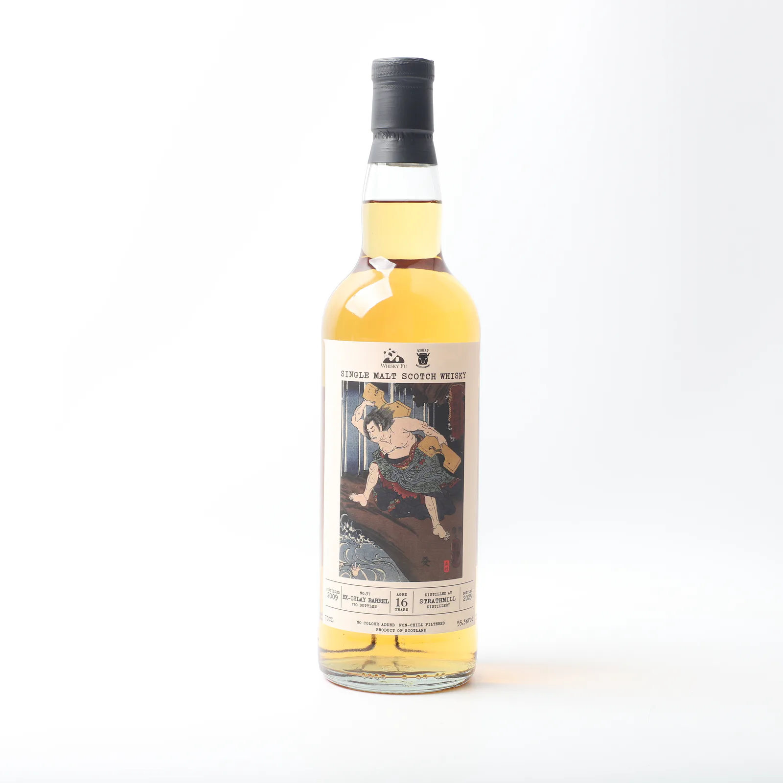 Strathmill 2009-2025 16-Year-Old 'Popular Water Margin Heroes · Stone General Shi Yong' Ex-Islay Peated Bourbon Cask Single Malt Whisky detail image 5 · Vera Buy