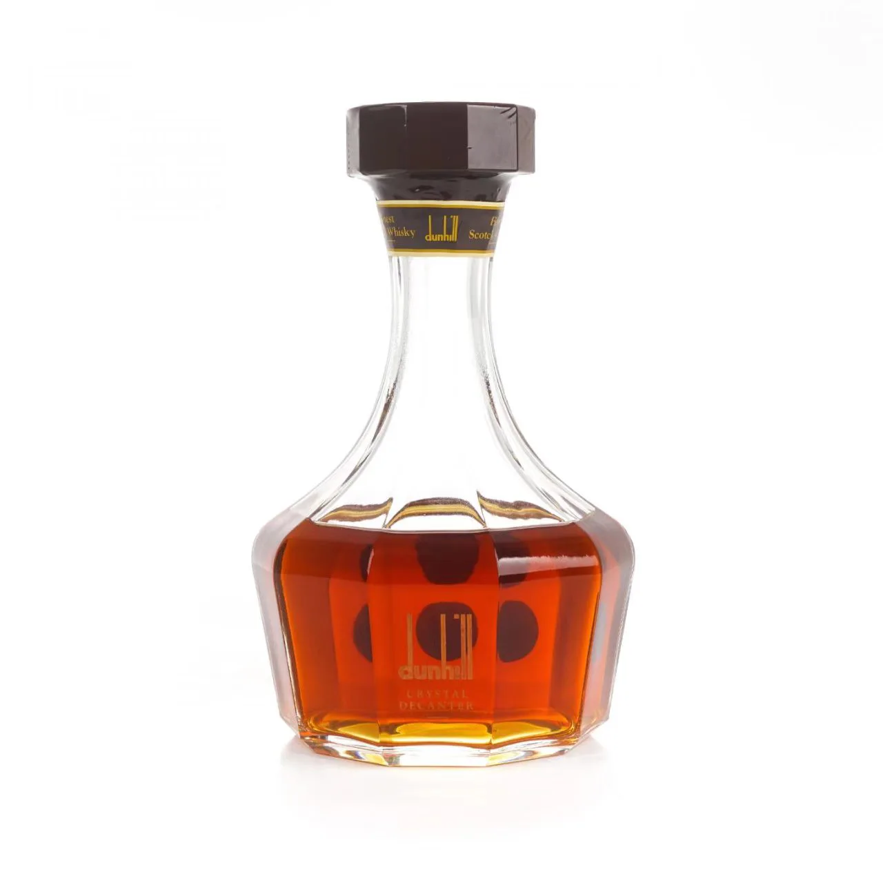 80s Dunhill 30+ Year Old Master Blender Crystal Decanter Limited Edition Whisky detail image 6 · Vera Buy
