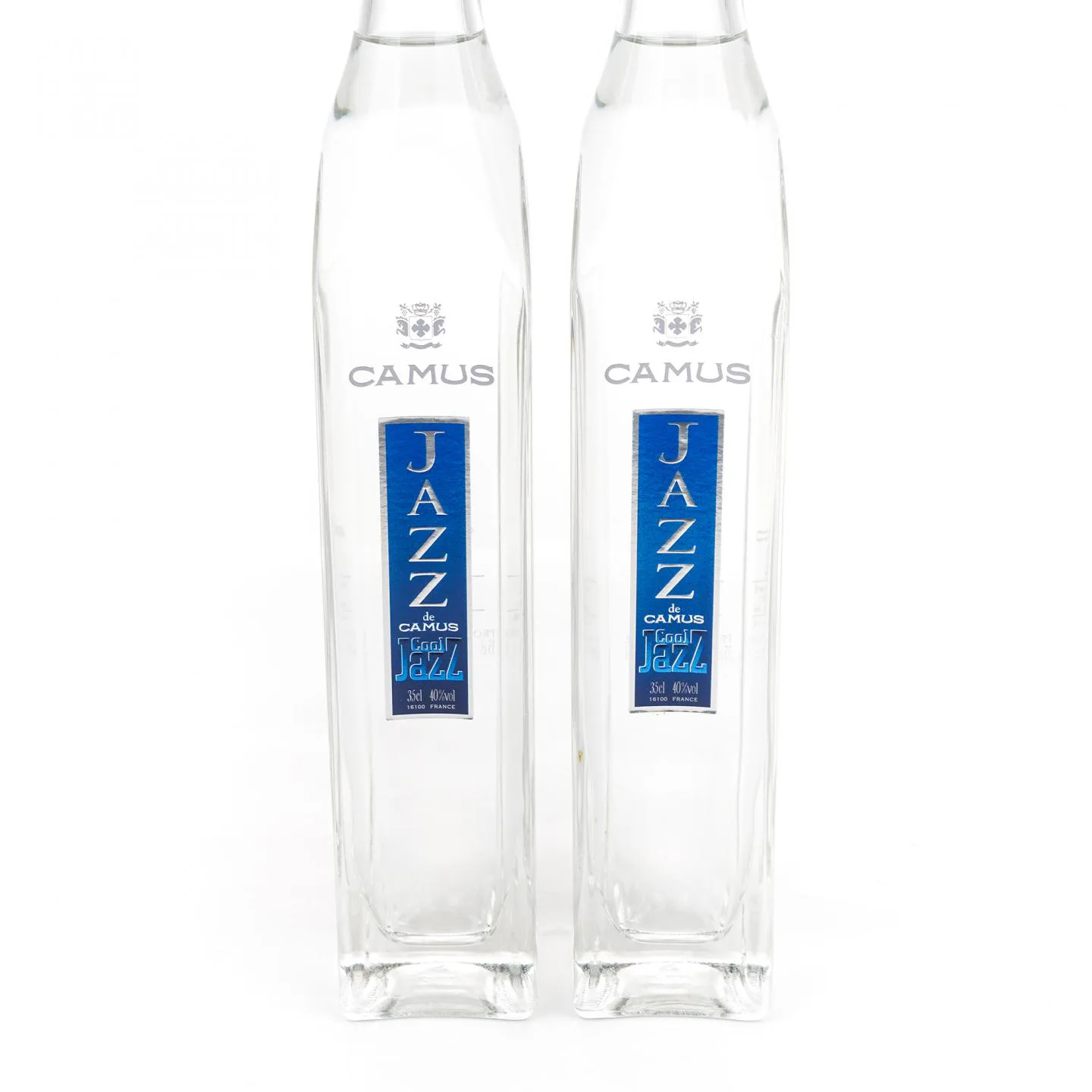 Camus 'Cool Jazz' Crystal Decanter White Cognac, 2-Bottle Set detail image 5 · Vera Buy