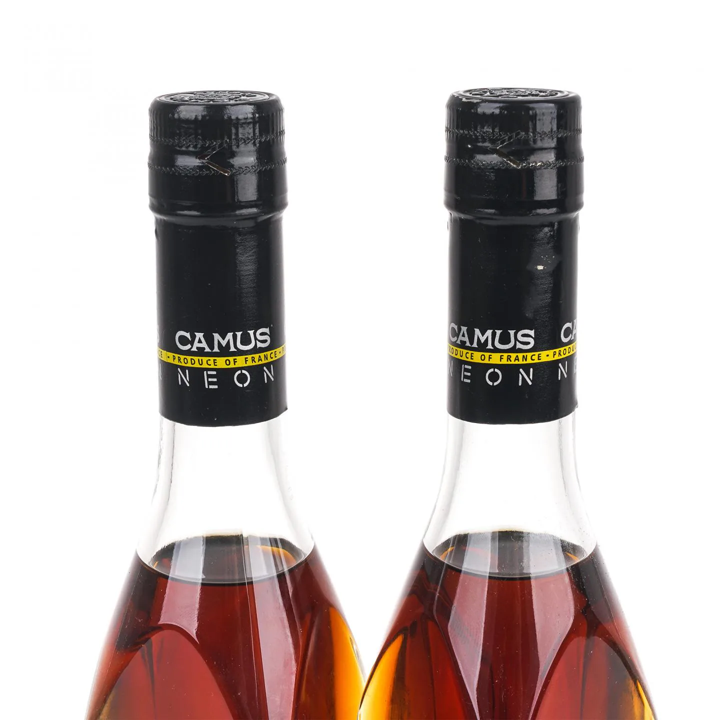80s Camus 'Neon' Crystal Decanter Cognac, 2-Bottle Set detail image 2 · Vera Buy