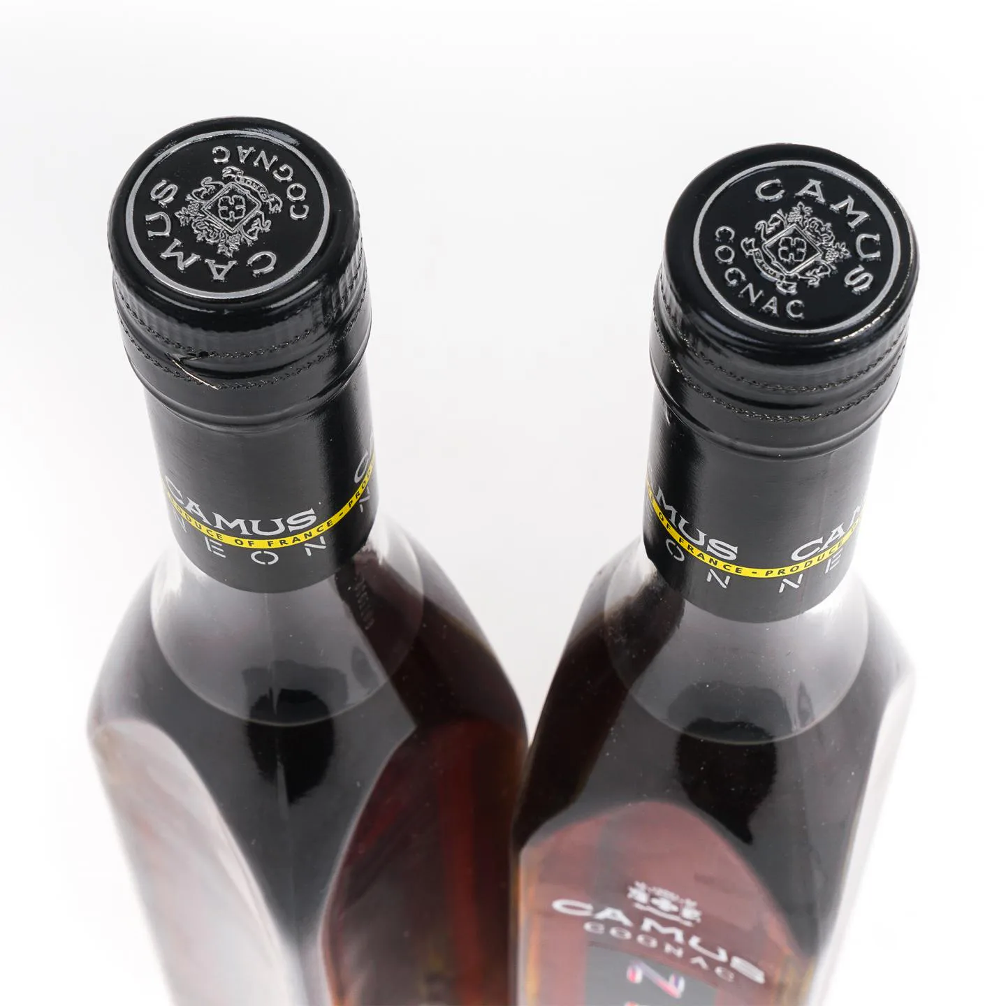 80s Camus 'Neon' Crystal Decanter Cognac, 2-Bottle Set detail image 3 · Vera Buy