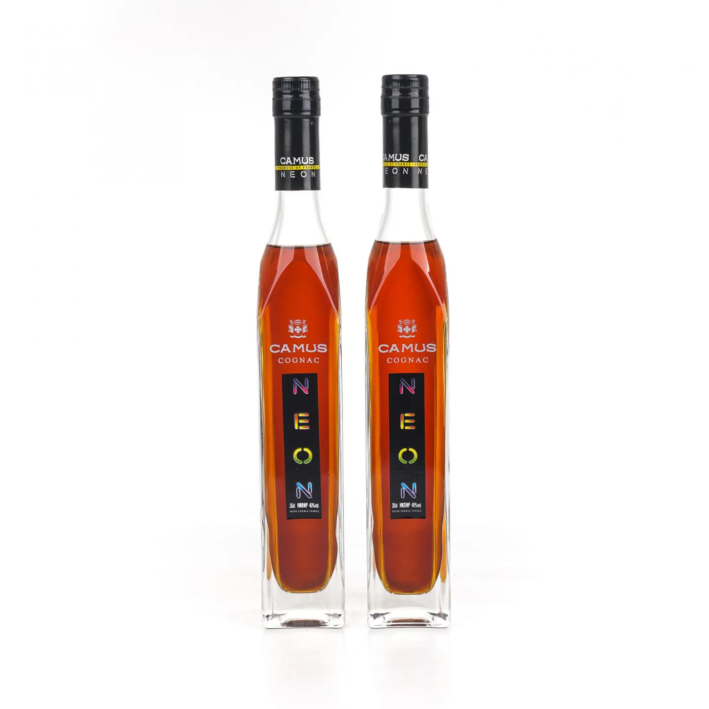 80s Camus 'Neon' Crystal Decanter Cognac, 2-Bottle Set detail image 6 · Vera Buy