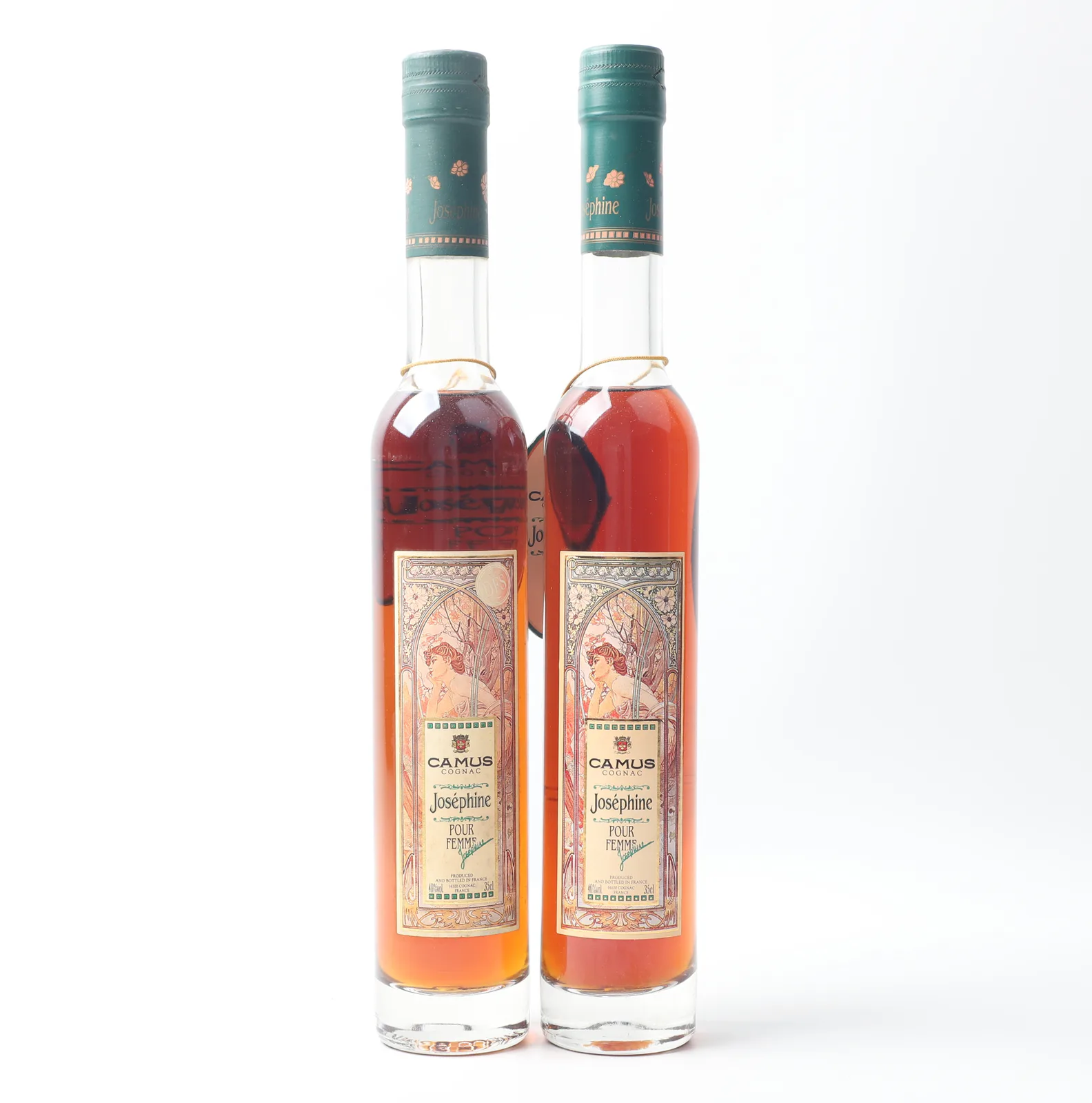 Camus 'Joséphine' Crystal Decanter Cognac – 2 Bottles, 80s detail image 3 · Vera Buy