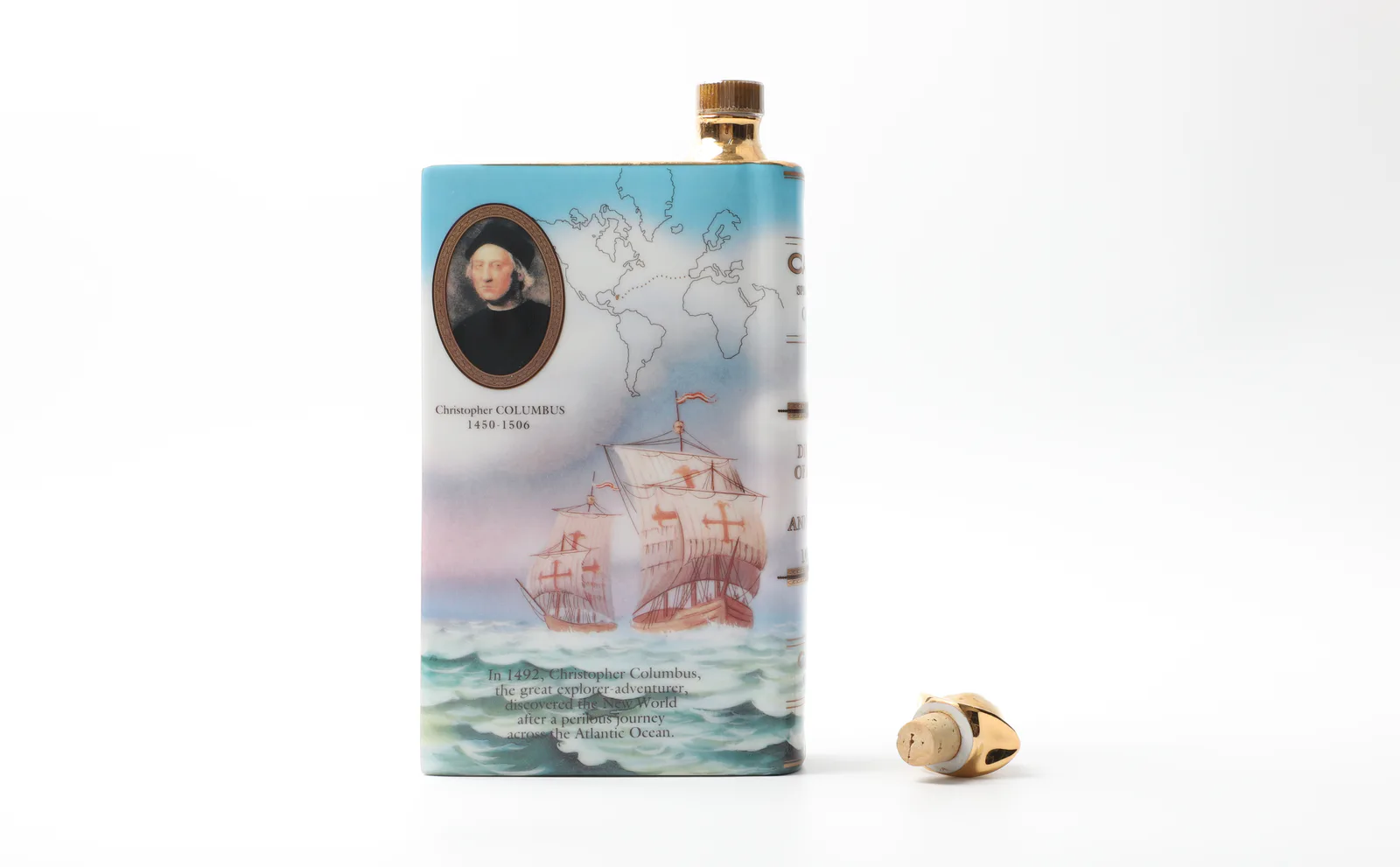 1992 Camus Limoges Ceramic Book Cognac – 500th Anniversary of the Discovery of America detail image 4 · Vera Buy