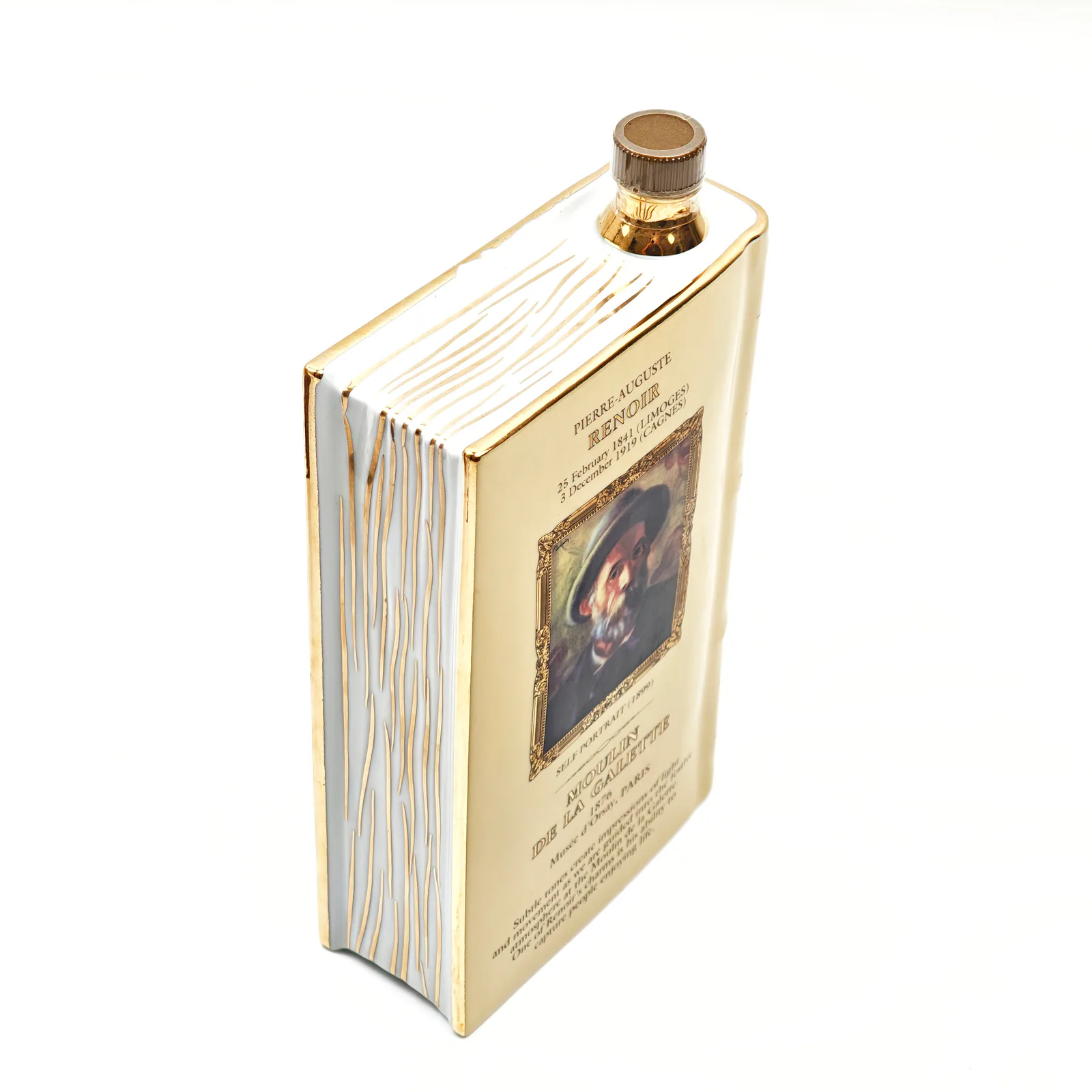 70-80s Camus Renoir 'Luncheon of the Boating Party' Limoges Ceramic Book Cognac detail image 4 · Vera Buy