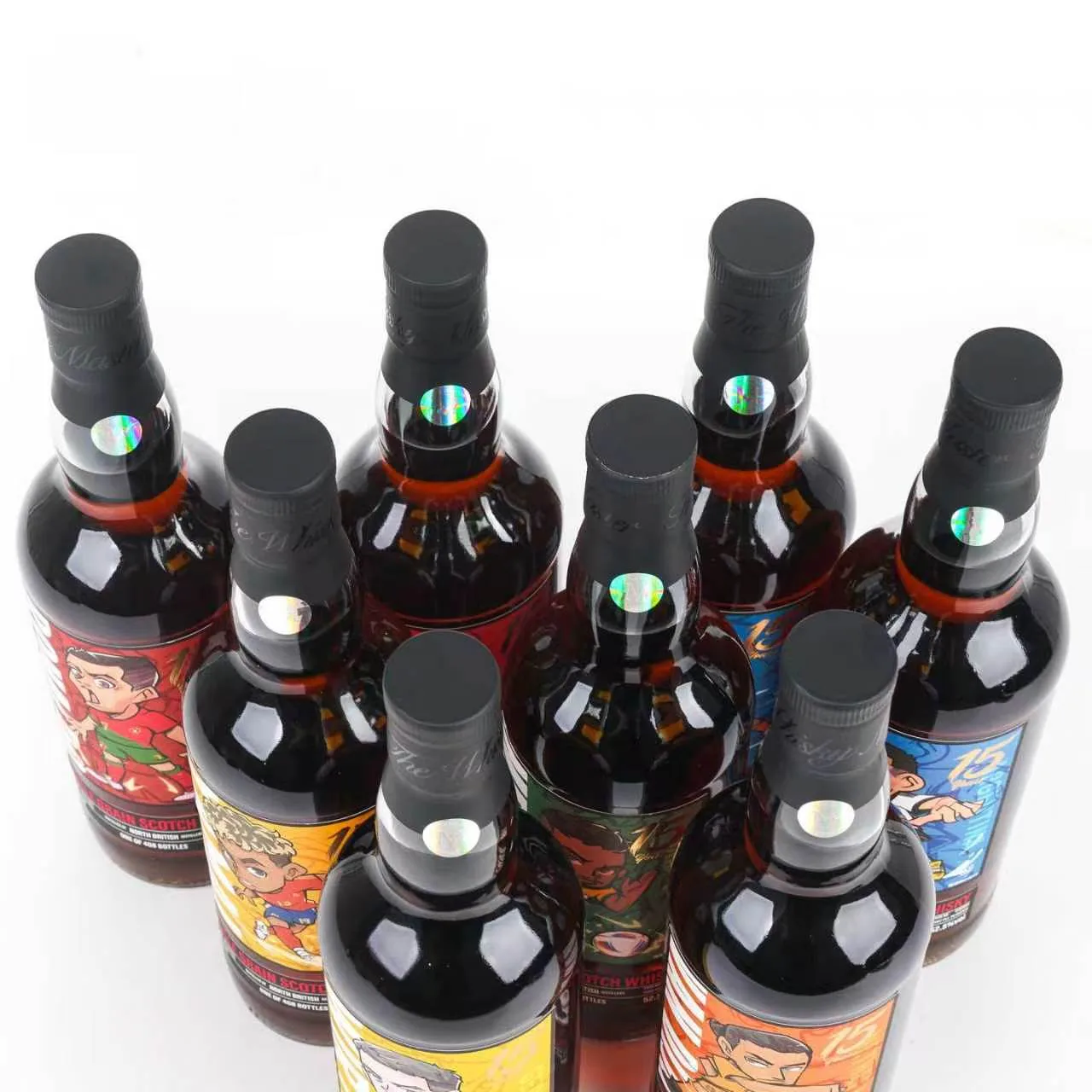 North British 2010-2026 15-Year-Old 'World Cup Legends' First-Fill PX Sherry Cask Single Grain Scotch Whisky Set, 8-Bottle Set detail image 3 · Vera Buy