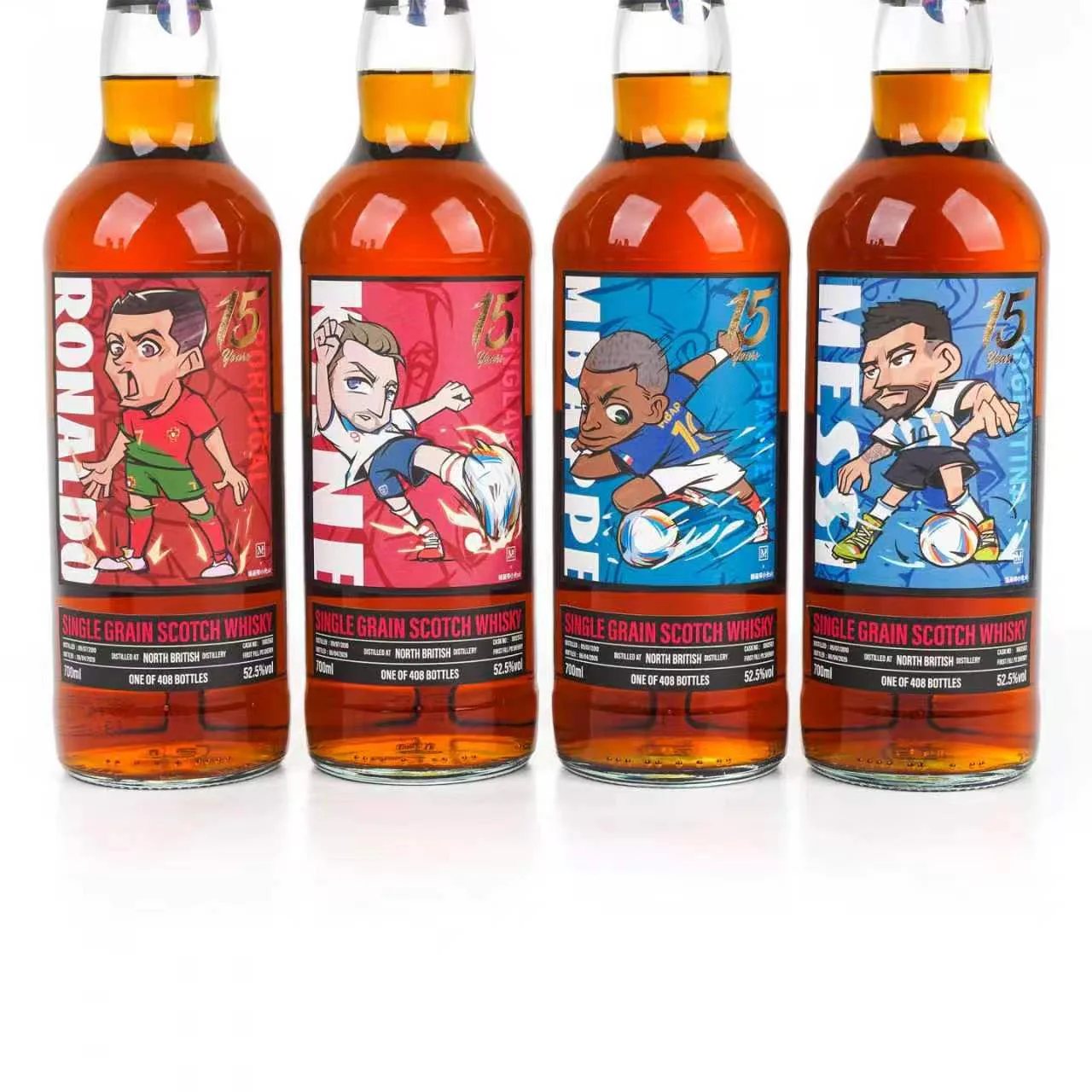 North British 2010-2026 15-Year-Old 'World Cup Legends' First-Fill PX Sherry Cask Single Grain Scotch Whisky Set, 8-Bottle Set detail image 7 · Vera Buy