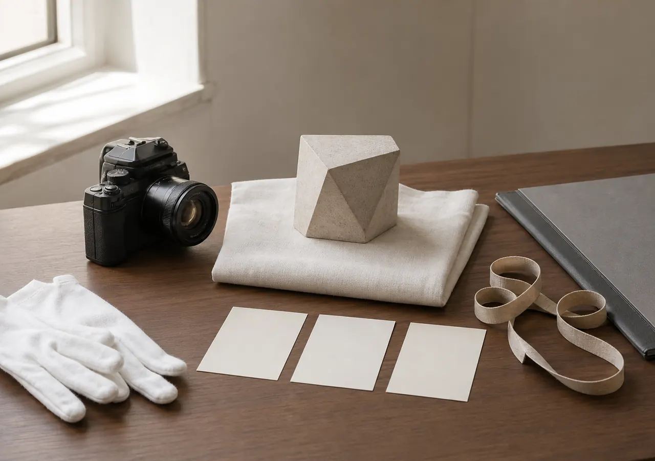 Preparing a consignment: documentation and images