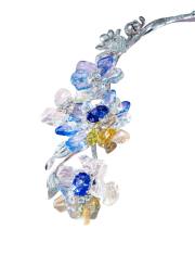 Tanzanite Floral Necklace detail image 2 · Vera Buy