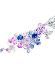Tanzanite Floral Necklace detail image 3 · Vera Buy