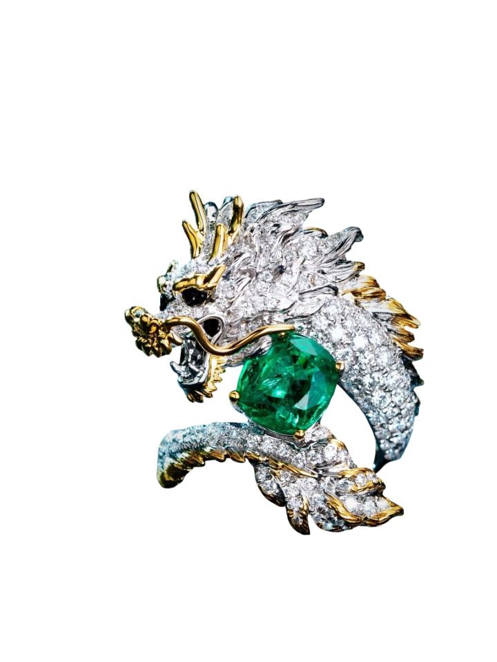 Emerald Dragon Ring · Jewellery · Vera Buy