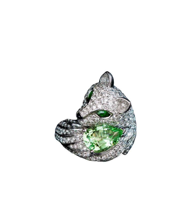 Garnet Fox Ring · Jewellery · Vera Buy