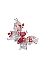 Unheated Burmese Pigeon's Blood Ruby Ring detail image 1 · Vera Buy