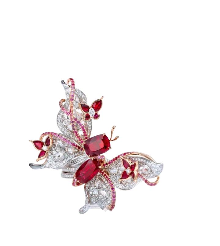 Unheated Burmese Pigeon's Blood Ruby Ring · Jewellery · Vera Buy