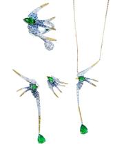 Tsavorite and Diamond Ring detail image 3 · Vera Buy