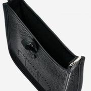 Hermès Evelyne TPM in Black Clemence Leather with Palladium Hardware detail image 4 · Vera Buy