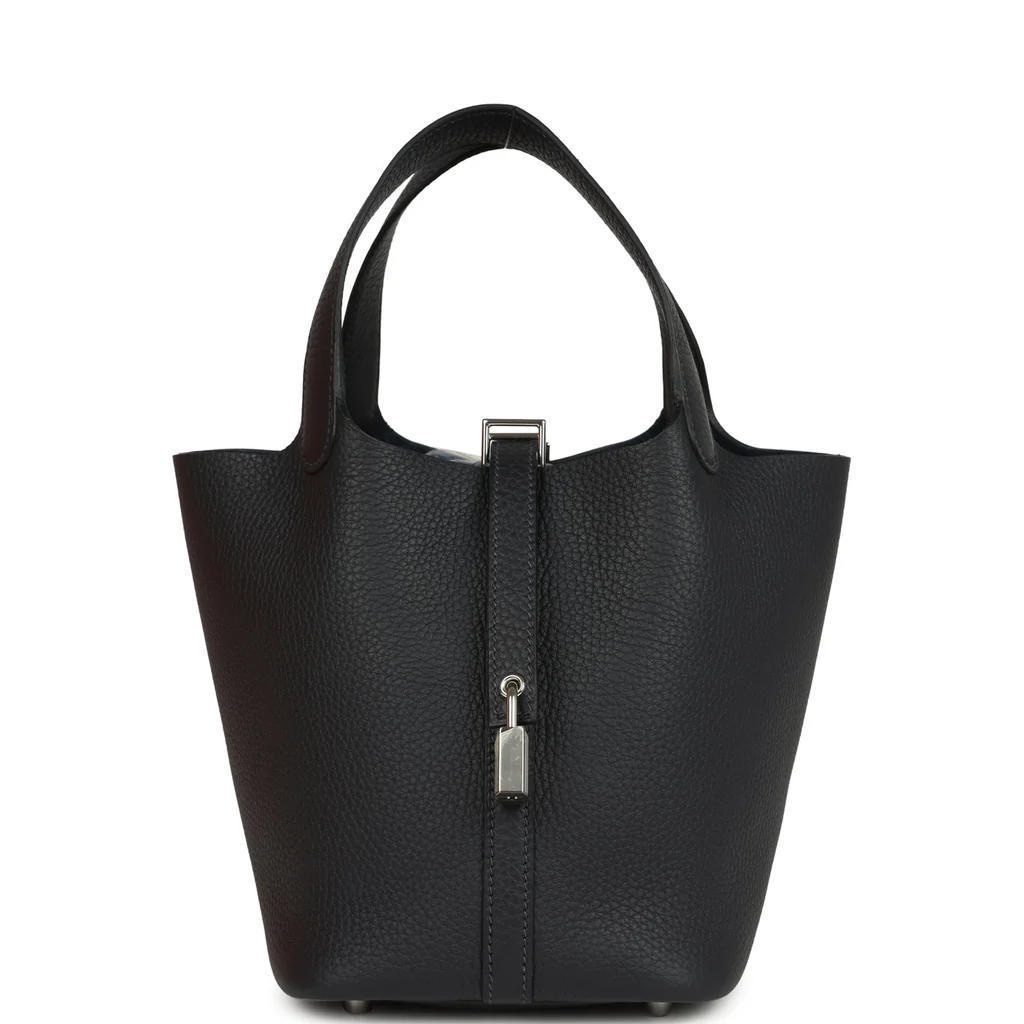 Hermès Picotin Lock 18 in Caban Clemence Leather with Palladium Hardware · Handbag · Vera Buy