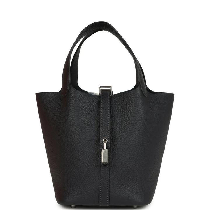 Hermès Picotin Lock 18 in Caban Clemence Leather with Palladium Hardware · Handbag · Vera Buy