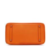 Hermès Birkin 35 in Feu Epsom Leather with Palladium Hardware detail image 5 · Vera Buy