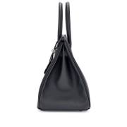 Hermès Birkin 30 in Black Epsom Leather with Palladium Hardware detail image 5 · Vera Buy