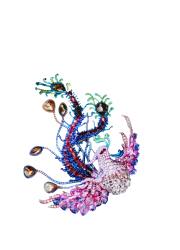 Phoenix Brooch, Art Jewelry detail image 3 · Vera Buy