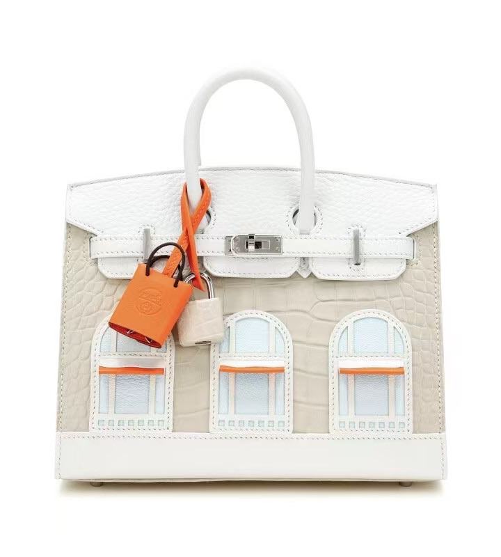 Hermès Birkin 20 Faubourg Neige with Palladium Hardware · Handbag · Vera Buy