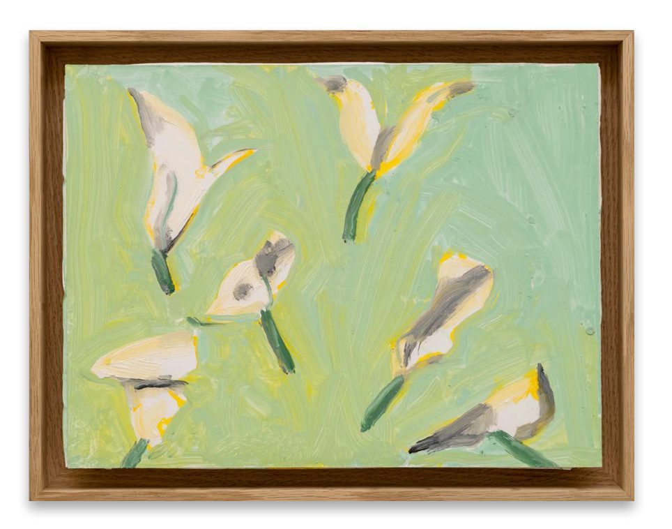 Study for Lilies (detail) · Painting · Vera Buy