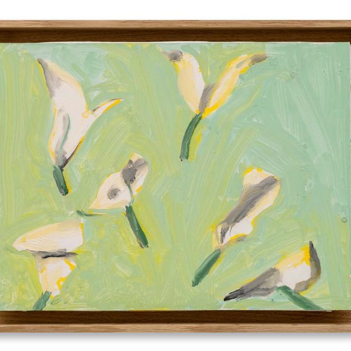 Study for Lilies (detail) · Painting · Vera Buy