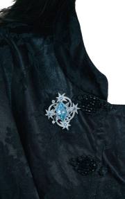 Aquamarine Convertible Brooch-Pendant detail image 5 · Vera Buy