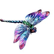 Emerald Dragonfly Brooch detail image 3 · Vera Buy