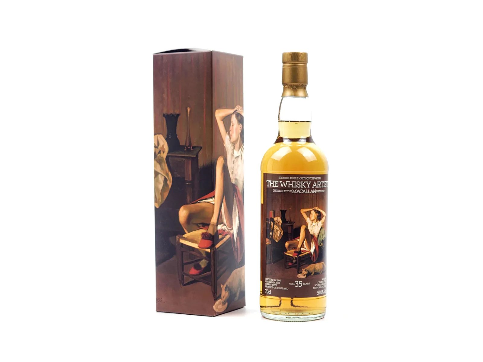 Macallan 1986-2022 35 Year Old 'Cat and Maiden' Sherry Cask Single Cask Single Malt Whisky · Whisky · Vera Buy