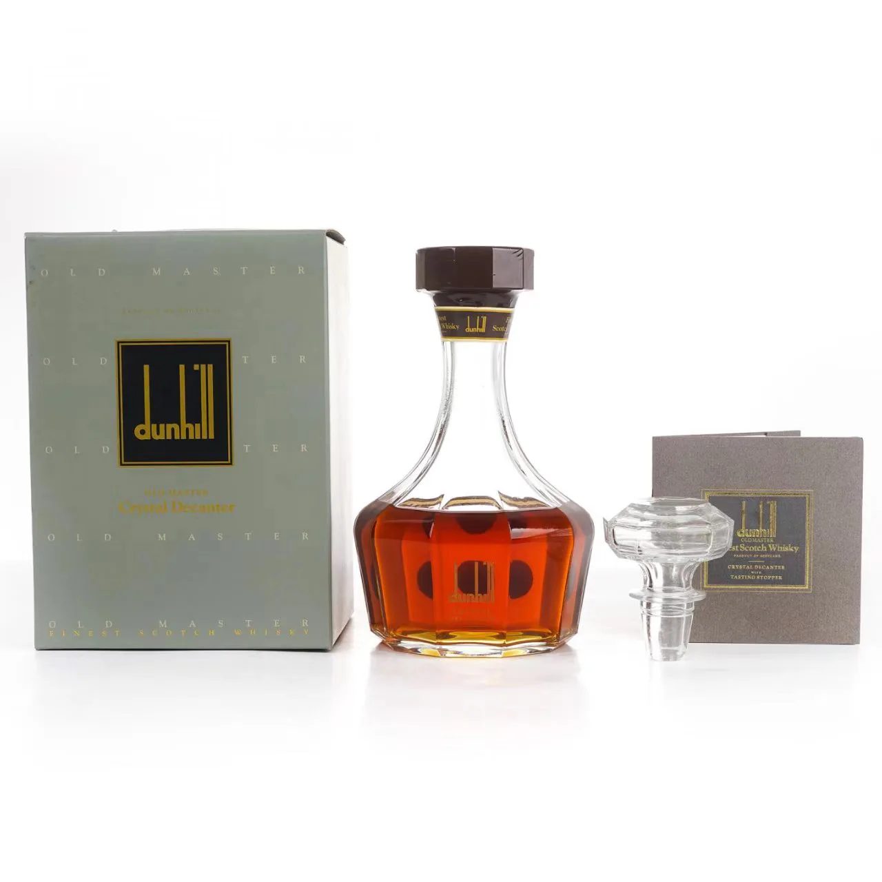 80s Dunhill 30+ Year Old Master Blender Crystal Decanter Limited Edition Whisky · Whisky · Vera Buy
