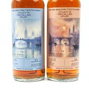 Macallan 1989-2023/1990-2023 34/32-Year-Old 'London Fog' Sherry Cask Single Cask Single Malt Whisky Set of 2 detail image 3 · Vera Buy