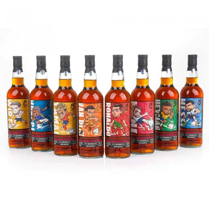 North British 2010-2026 15-Year-Old 'World Cup Legends' First-Fill PX Sherry Cask Single Grain Scotch Whisky Set, 8-Bottle Set · Whisky · Vera Buy